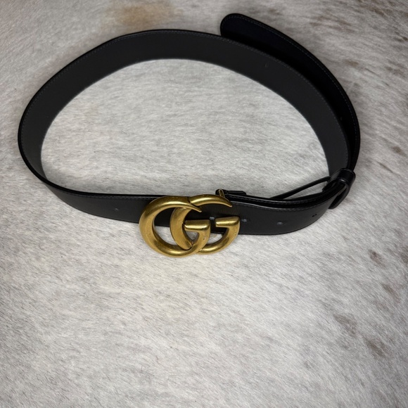 Gucci Marmont Double G leather belt - Picture 5 of 7